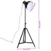 vidaXL Lampadaire 25 W noir 61x61x90/150 cm E27