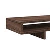 vidaXL Support de moniteur chêne marron 100x27x15 cm bois d'ingénierie