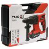 YATO Marteau rotatif SDS Plus avec batterie Li-Ion 3,0Ah 18V