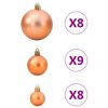 vidaXL Boules de No&euml;l 98 pcs cuivre &Oslash;3/4/6 cm