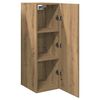 vidaXL Meubles TV 2 pcs chêne artisanal 30,5x30x90cm bois d'ingénierie