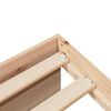 vidaXL Lit de jour avec matelas 90x200 cm bois de pin massif