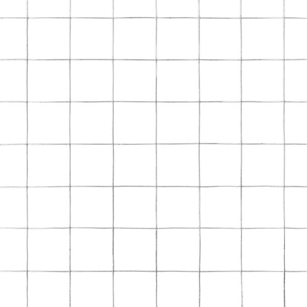 vidaXL Grillage pour volière acier galvanisé 25x0,5 m argenté