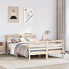 vidaXL Cadre de lit sans matelas 140x200 cm bois massif de pin