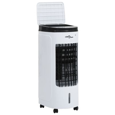 vidaXL Refroidisseur d’air mobile 3 en 1 Blanc et noir 60 W