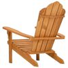 vidaXL Chaise de jardin Adirondack 77x78x95 cm bois de teck solide