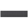 vidaXL Tapis de couloir Anthracite 80x400 cm