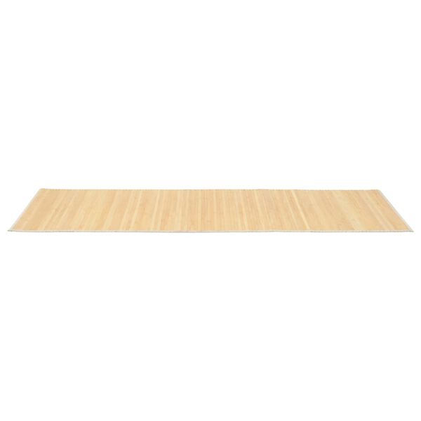vidaXL Tapis Bambou 80x200 cm Naturel