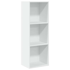 vidaXL Biblioth&egrave;que blanc 40x30x114 cm bois d'ing&eacute;nierie