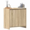 vidaXL Armoire de salle de bain Chêne sonoma Bois d'ingénierie