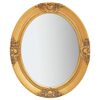 vidaXL Miroir mural style baroque 50x60 cm Dor&eacute;