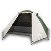 vidaXL Tente de camping &agrave; d&ocirc;me 2 personne vert imperm&eacute;able
