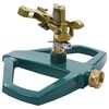 vidaXL Arroseur rotatif Vert 21x22x13 cm M&eacute;tal