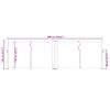 vidaXL Auvent lat&eacute;ral r&eacute;tractable Anthracite 120 x 600 cm