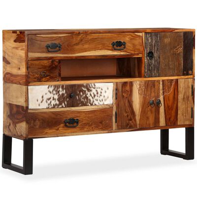 vidaXL Buffet Bois massif de Sesham 115x30x80 cm