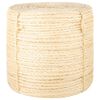 vidaXL Corde 100 % sisal 6 mm 25 m