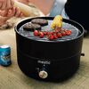 Mestic Barbecue au gaz portable MB-100 2500 W Noir