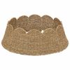 vidaXL Collier de sapin de No&euml;l Rond Naturel Diam. 45 x 22 cm