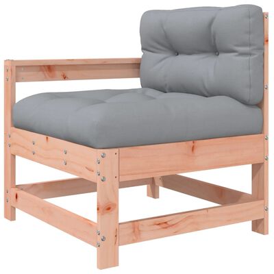 vidaXL Chaise de jardin avec coussins bois massif douglas