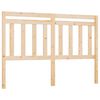 vidaXL T&ecirc;te de lit 166x4x100 cm Bois massif de pin