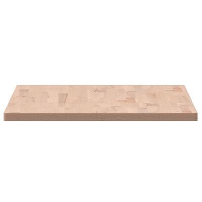 vidaXL Comptoir de salle de bain 100x60x2,5 cm bois massif de hêtre