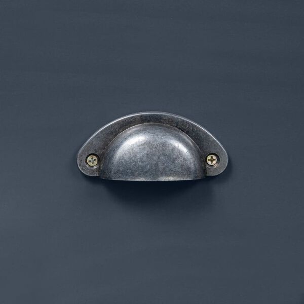 vidaXL Buffet Hill Gris 120x40x80 cm Bois de pin solide