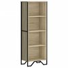 vidaXL Biblioth&egrave;que ch&ecirc;ne sonoma 50x31x137,5 cm bois d'ing&eacute;nierie