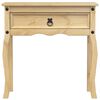 vidaXL Table console Corona 73x35x73 cm bois de pin massif