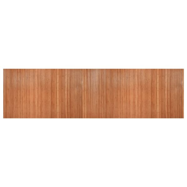 vidaXL Cloison de s&eacute;paration marron largeur 600 cm hauteur 165 cm bambou