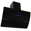 vidaXL Hotte murale acier inoxydable 756 m&sup3;/h 90 cm Noir