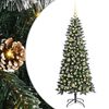 vidaXL Sapin de No&euml;l artificiel Vert 150 cm PVC, plastique et acier