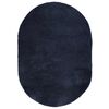 vidaXL Tapis shaggy &agrave; poils longs NAVARRA bleu marine 300x200 cm