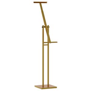 vidaXL Pr&eacute;sentoirs de salon Dor&eacute; 26,5 x 26,5 x 150 cm Acier