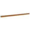vidaXL Lit sur&eacute;lev&eacute; de jardin 1152x50x36 cm acier corten
