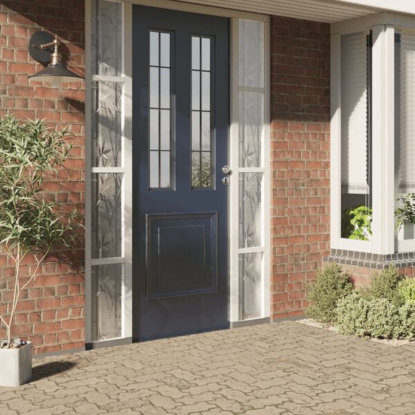 vidaXL Film pour fen&ecirc;tre d&eacute;poli motif de bambou 45x500 cm PVC