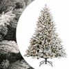 vidaXL Sapin de No&euml;l Artificiel &agrave; Branches Articul&eacute;es 150 cm 150 LED
