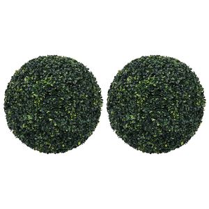 vidaXL Boules de buis artificielles 2 pcs 52 cm