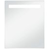 vidaXL Miroir mural &agrave; LED pour salle de bains 50x60 cm