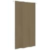 vidaXL &Eacute;cran de balcon Taupe 140x240 cm Tissu Oxford