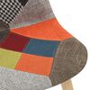 vidaXL Chaises à manger lot de 6 Design de patchwork multicolore tissu