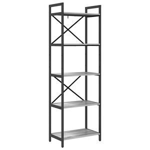 vidaXL &Eacute;tag&egrave;re 5 niveaux 56 x 34 x 171 cm Bois d'ing&eacute;nierie
