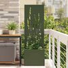 vidaXL Écran de confidentialité de jardin Vert olive 50 x 140 cm