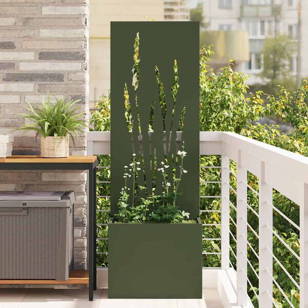 vidaXL Écran de confidentialité de jardin Vert olive 50 x 140 cm