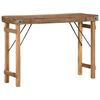 vidaXL Table d'appoint Marron 110 x 35 x 76 cm Bois Recycl&eacute; Solide