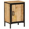 vidaXL Armoire de salle de bain 40x30x60cm bois massif manguier et fer