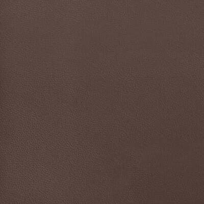 vidaXL Cadre de lit Marron 160x200 cm Similicuir