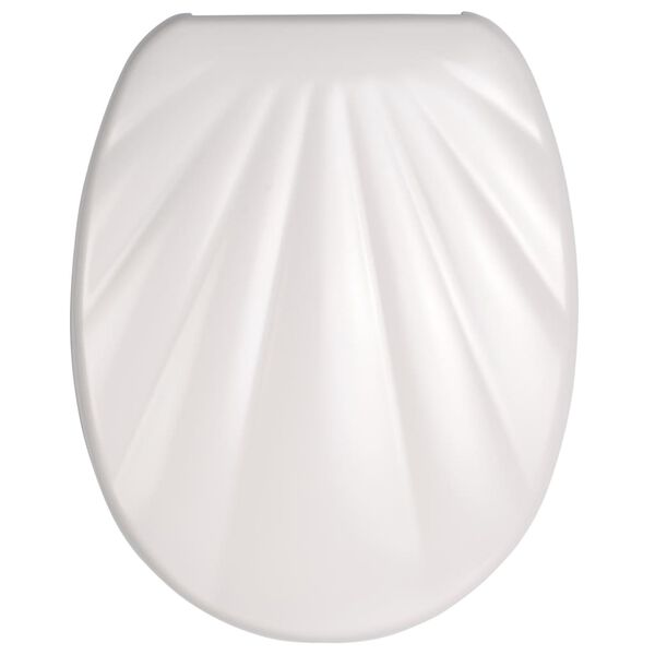 RIDDER Si&egrave;ge de toilette Shell Blanc