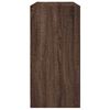 vidaXL Buffet ch&ecirc;ne marron 102x37x75,5 cm bois d'ing&eacute;nierie