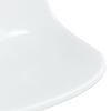 vidaXL Chaises pivotantes &agrave; manger lot de 6 blanc PP