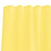 vidaXL Rideaux en voile avec passe-tringles 2 pcs jaune